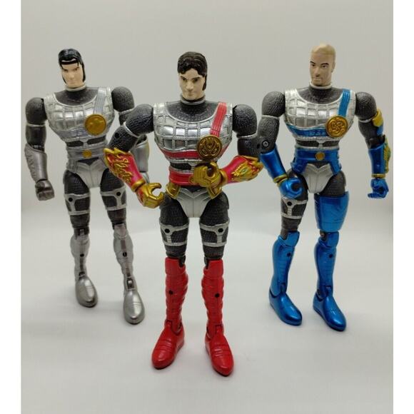 Vintage Bandai Mystic Knights Of Tir Na Nog Figures Lot of 3 - Picture 1 of 8